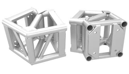 30 Wedge Section 12 x 12 Bolt Truss Black